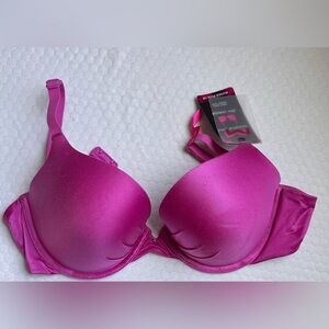 Brand New Magenta Full Coverage Underwire Bra - 36C